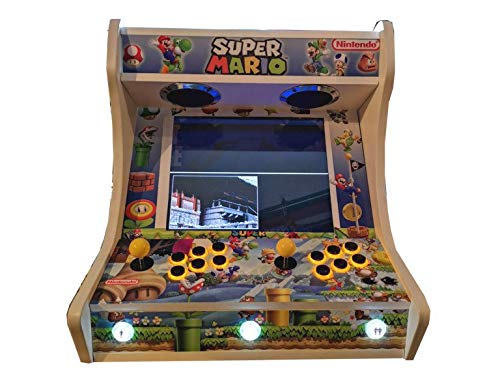 Arcade BARTOP VIDEOCONSOLA Retro máquina recreativa -Tamaño...